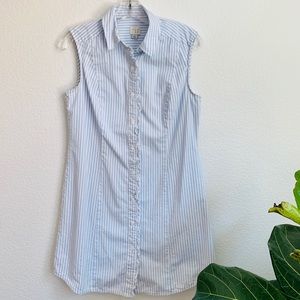 A New Day By Target, blue striped mini sun dress.